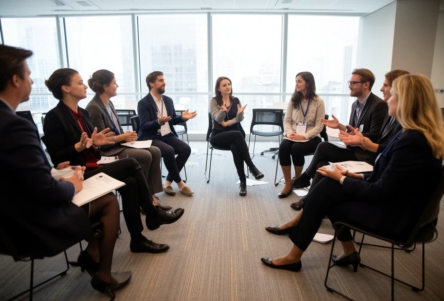 Gruppenworkshop im KlärWeg Institut Köln