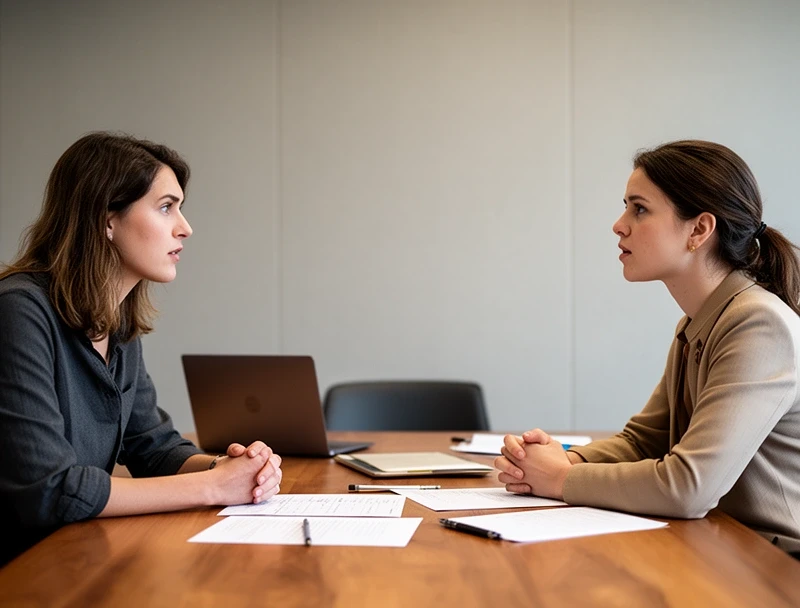 Coaching-Gespräch im KlärWeg Institut